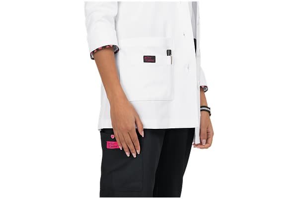 Canna Lab Coat - Betsey Johnson by Koi-4 Canna Lab Coat - Betsey Johnson by Koi