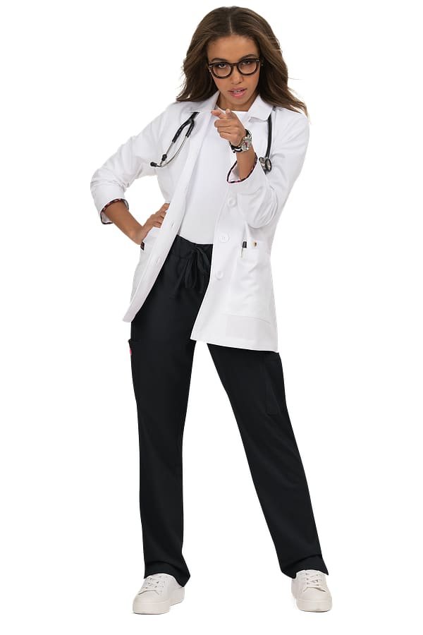 Canna Lab Coat - Betsey Johnson by Koi-5 Canna Lab Coat - Betsey Johnson by Koi