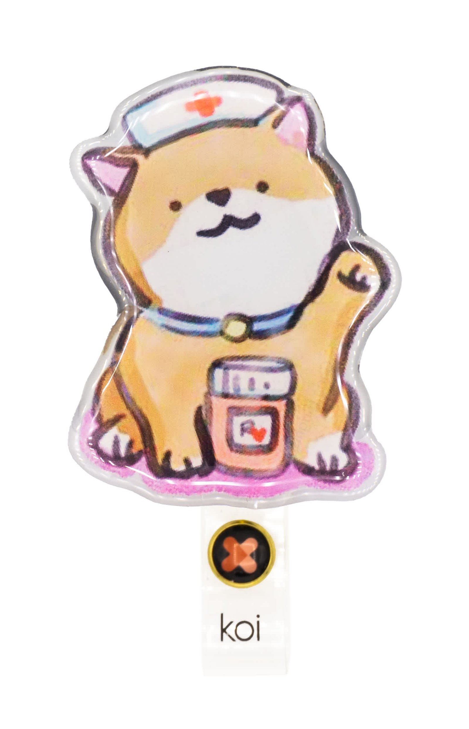Koi Shaker Badges -  Artist Series by Koi
