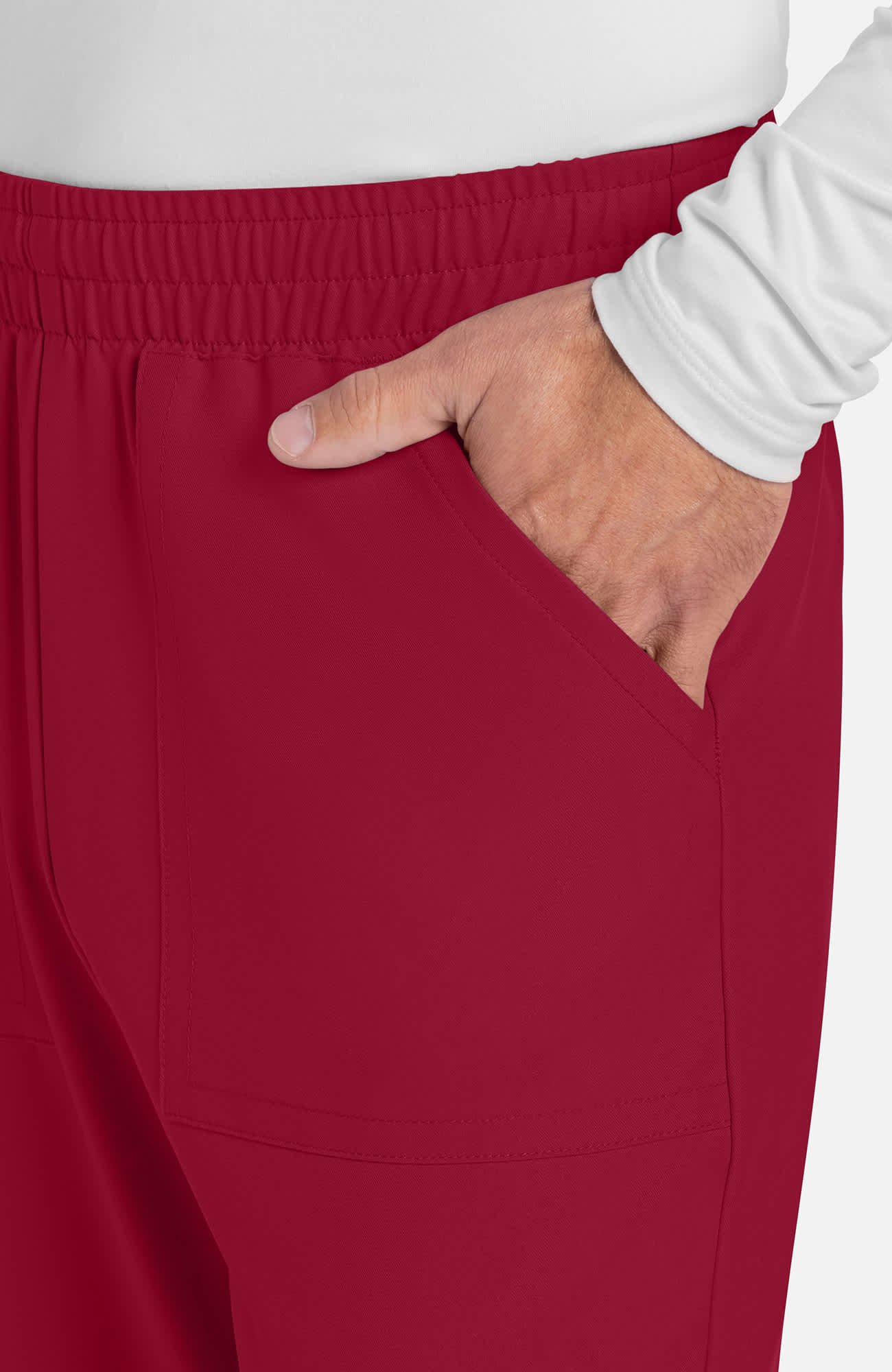 ck278a-redn-7 Pants Jogger Scrub para Hombre - Cherokee