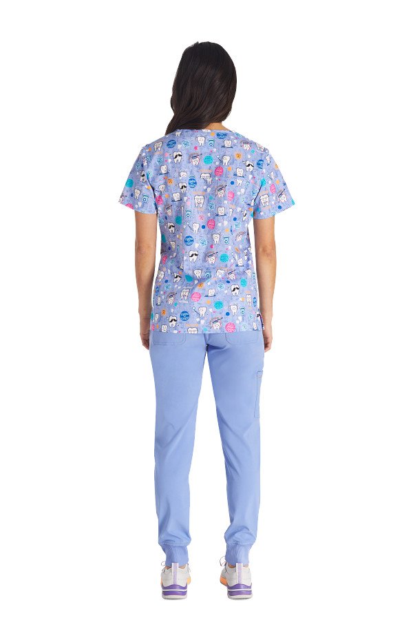 Print Scrub Top Dental Affirmations
