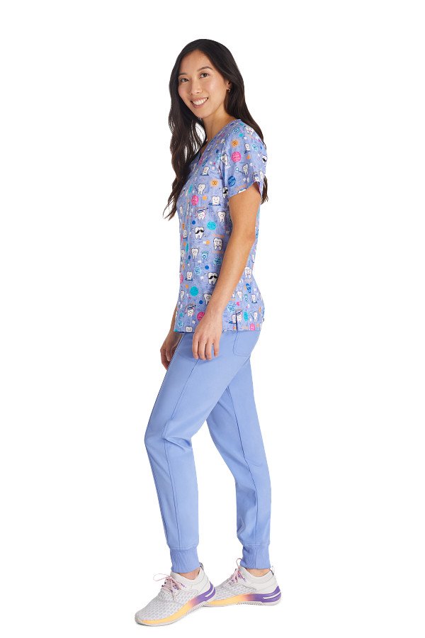 Print Scrub Top Dental Affirmations