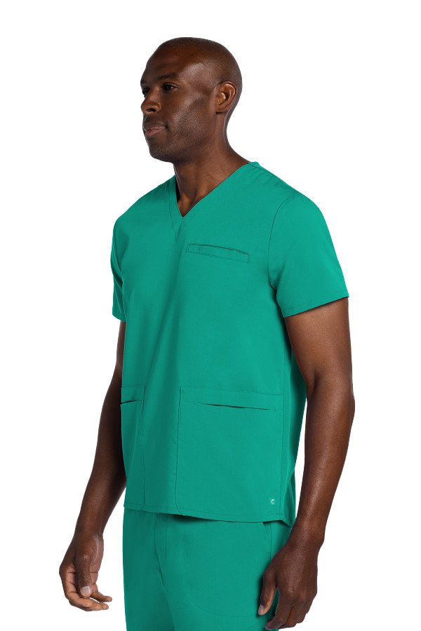 Top Scrub con Cuello en V