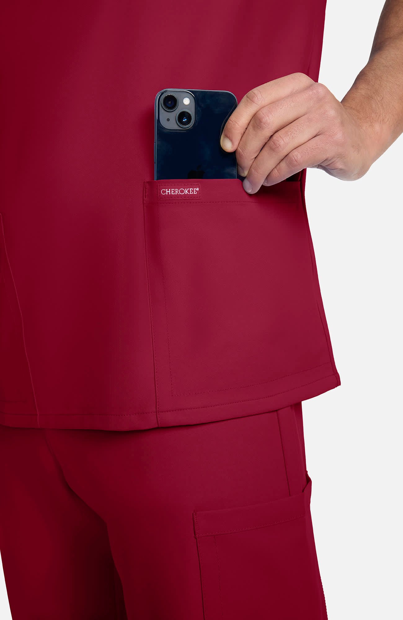 Top Scrub Cuello en V con 3 bolsillos - Cherokee