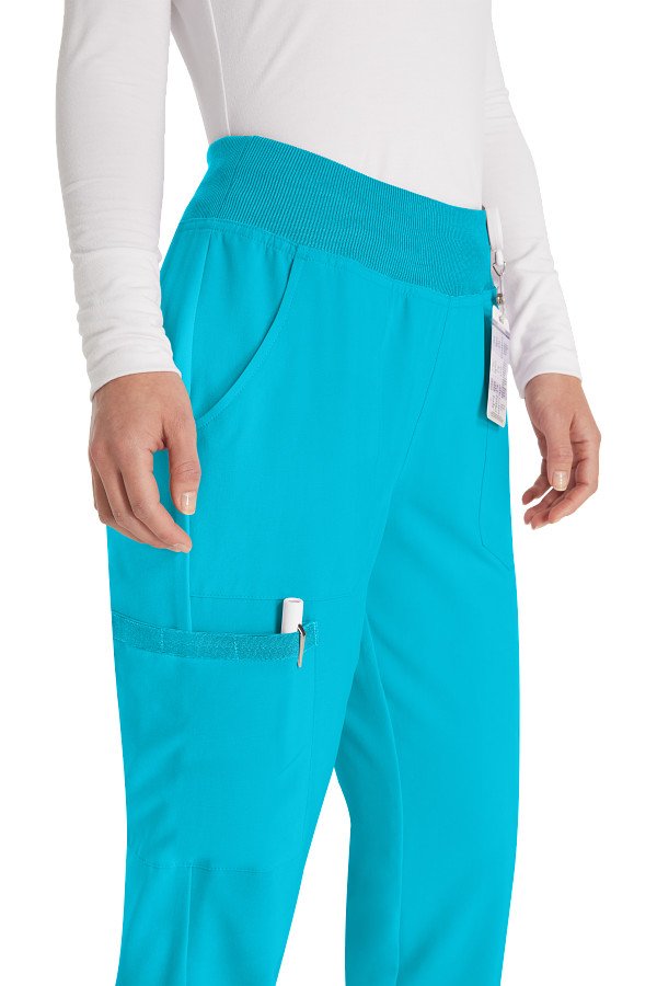 dk005-trq-1 Pant Scrub Corte Recto