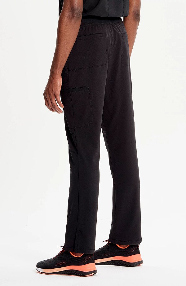 in200a-black-3 Pant Scrub Corte Recto Hombre