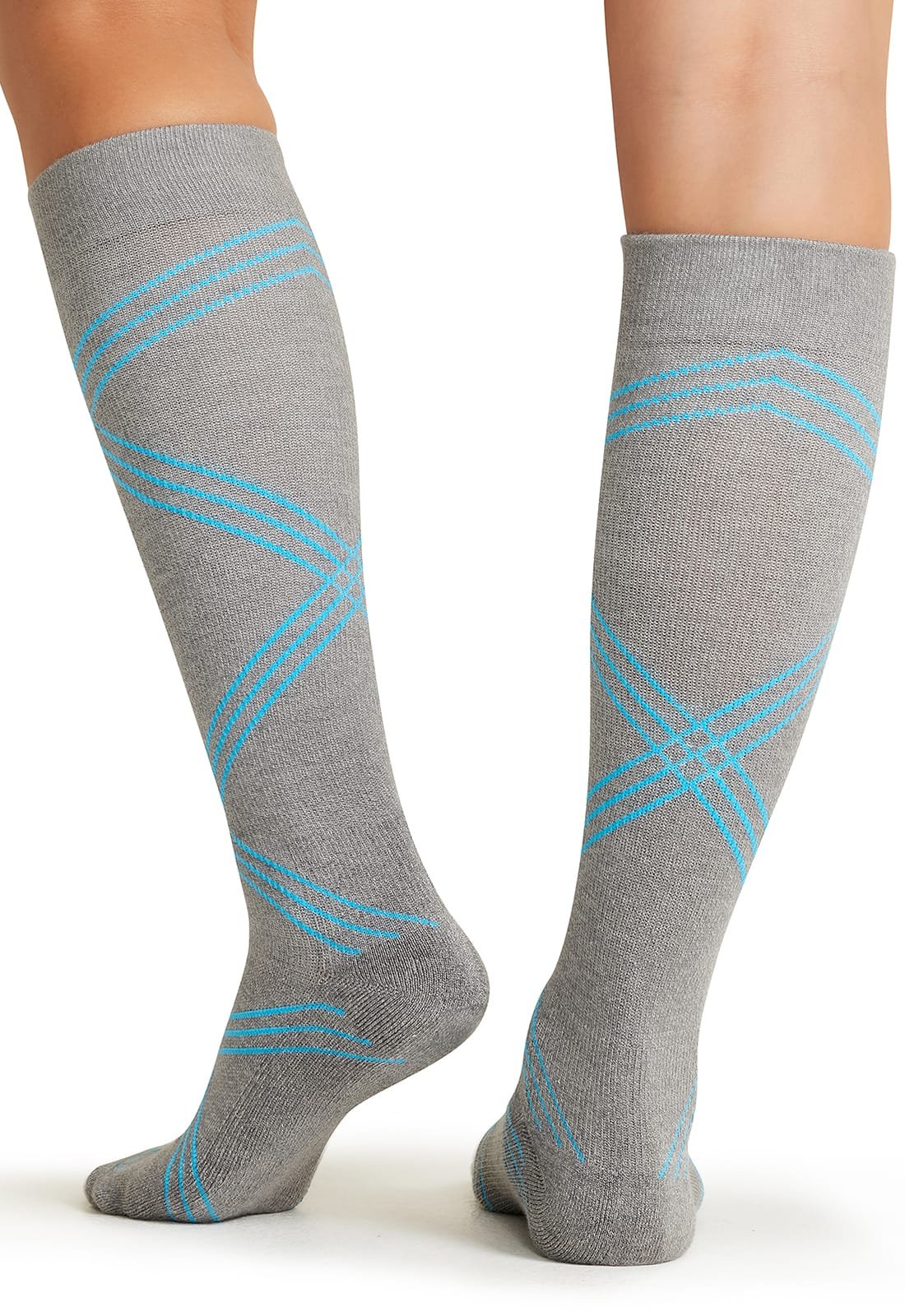 Calcetín de Compresion de 15 a 20 mmHg Mujer - Twisted Turquoise