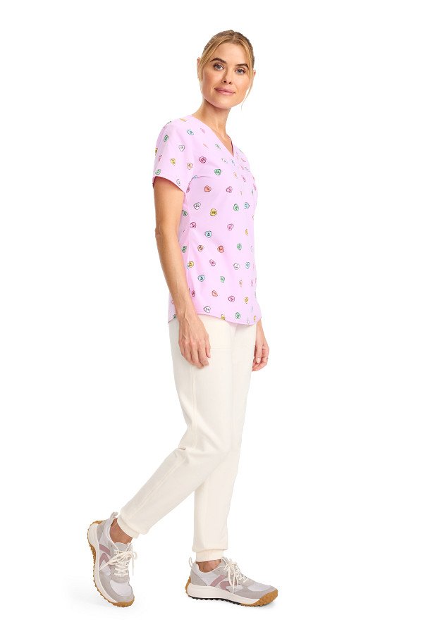 Print Scrub Top Sweet Talker